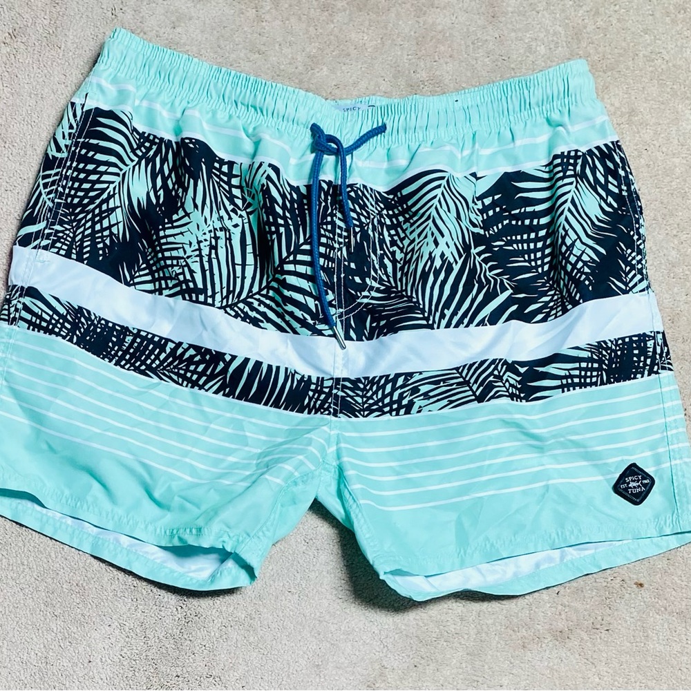Spicy Tuna Men’s Swim Trunks